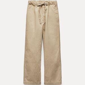 Brand New Zara Size XXL‎ Cotton Blend Neutral Pants